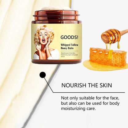 Crema de sebo de res (honey tallow balm) -envase de plástico