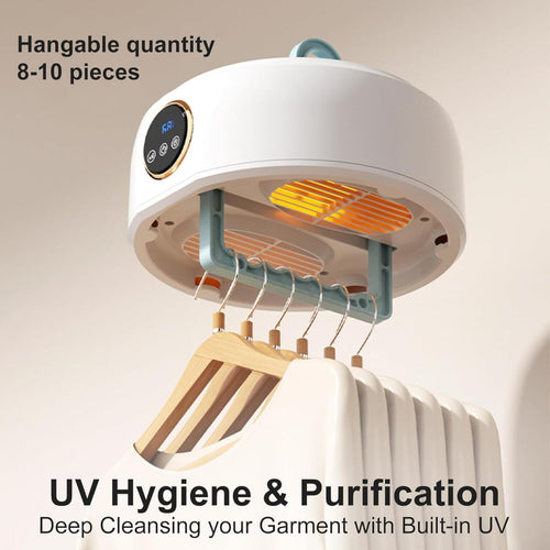 Secador Eléctrico Portátil de Diseño Plegable