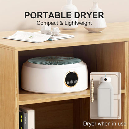 Secador Eléctrico Portátil de Diseño Plegable